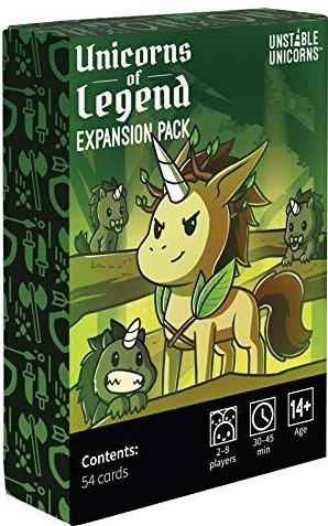 Unstable Unicorns: Unicorns of legend expansion pack