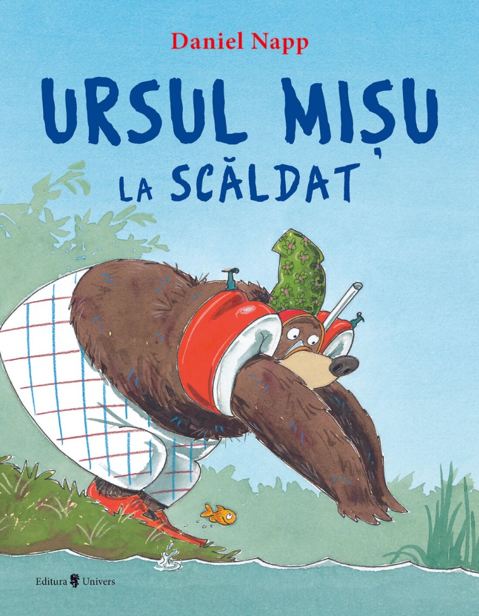 Ursul Mișu la scăldat