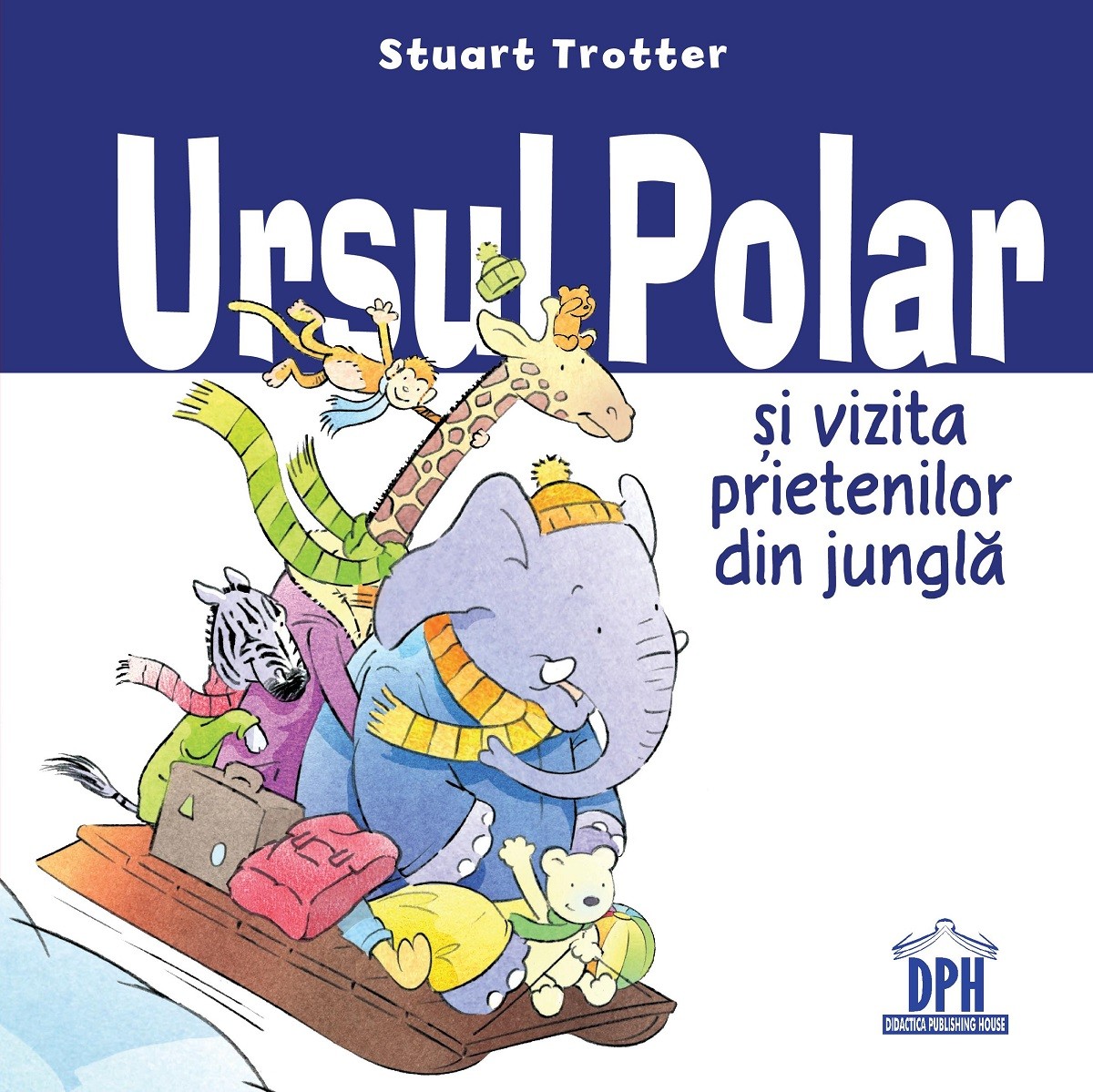 Ursul polar și vizita prietenilor din junglă