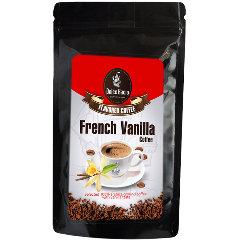 Cafea macinata cu aroma de vanilie, 200 grame