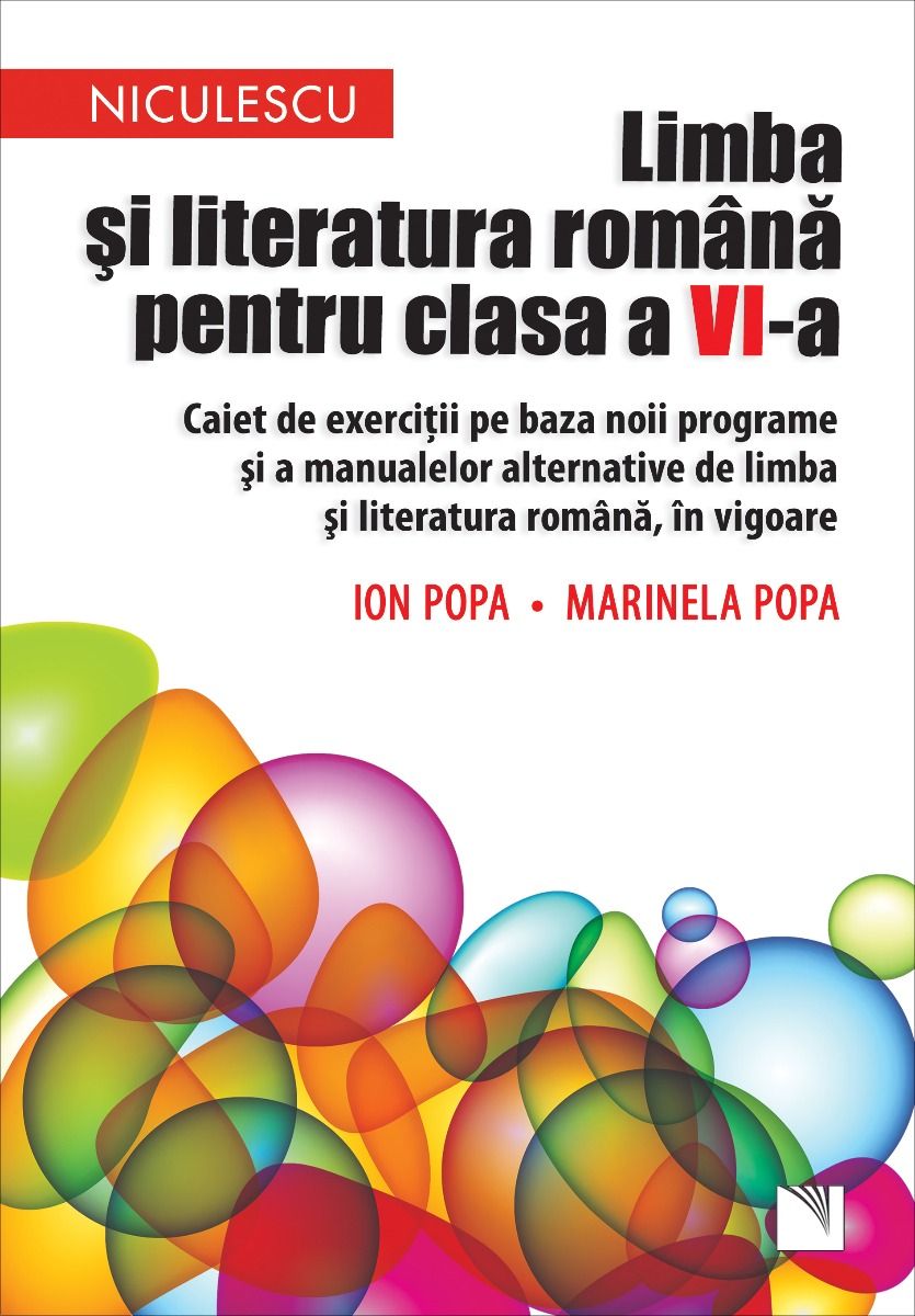 Limba și literatura română pentru clasa a VI-a. Caiet de exerciții