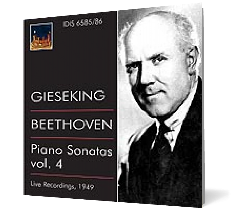 GIESEKING PLAYS BEETHOVEN ”The Piano Sonatas” Vol. 4